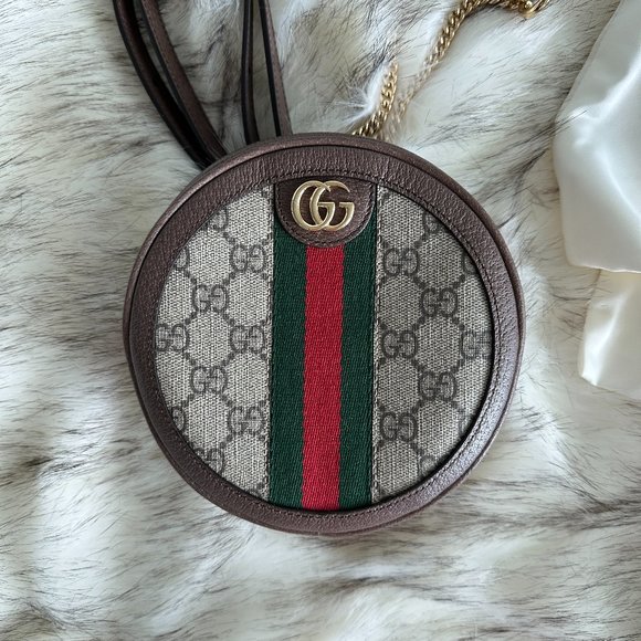 Gucci Handbags - GG Supreme Ophidia Round Backpack with Box & Dustbag